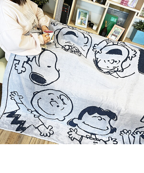 西川 PEANUTS スヌーピー 今治タオルケット 140x190cm nishikawa【西川