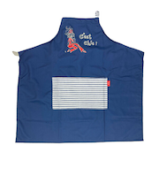 水森亜土 セ・シック エプロン(ネイビー) アパレル