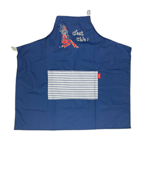 水森亜土 セ・シック エプロン(ネイビー) アパレル