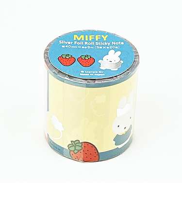 ミッフィー miffy イチゴ ロール付箋 文具 日本製