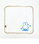 ミッフィー miffy ふわふわ刺繍ハンカチーフ (イエロー)