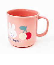 ミッフィー miffy プラカップ MIFFY FRUITS ランチ 日本製 マグカップ