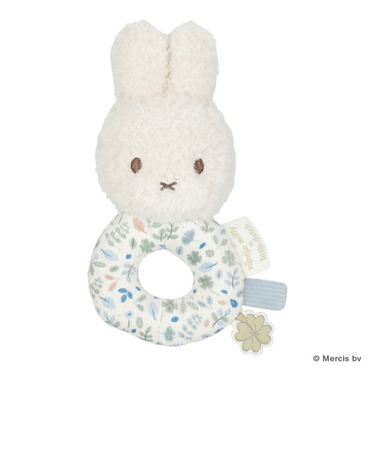 ミッフィー miffy x Little Dutch ベビーラトル ラッキーリーブス ベビー 出産祝い