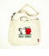 スヌーピー ショルダーバッグ アイボリー ROOTOTE(ルートート) SNOOPY