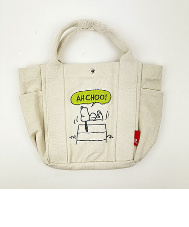 スヌーピー バッグ ホワイト ROOTOTE(ルートート) SNOOPY