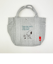スヌーピー バッグ グレー ROOTOTE(ルートート) SNOOPY