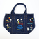 スヌーピー PEANUTS 75th デニム ミニトートバッグ ネイビー ROOTOTE（ルートート）コラボ SNOOPY