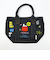 スヌーピー PEANUTS 75th デニム ミニトートバッグ ブラック ROOTOTE（ルートート）コラボ SNOOPY