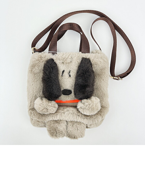 スヌーピー クリプティッド 2WAY ショルダーミニトートバッグ ベージュ  SNOOPY