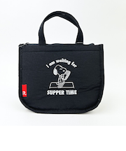 スヌーピー SUPPER TIME 簡易保冷ランチトートバッグ SNOOPY ROOTOTE ルートート コラボ
