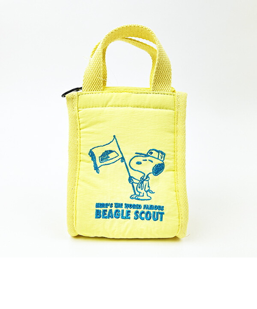 スヌーピー ビーグル・スカウト 簡易保冷ミニトートバッグ ランチ SNOOPY ROOTOTE ルートート コラボ