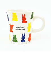 ミッフィー miffy 70th ヒストリー マグカップ コップ 日本製