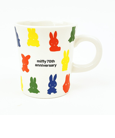 ミッフィー miffy 70th ヒストリー マグカップ コップ 日本製