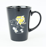 スヌーピー ＆チャーリーブラウン 記念マグカップ コップ PEANUTS 75th 日本製 SNOOPY