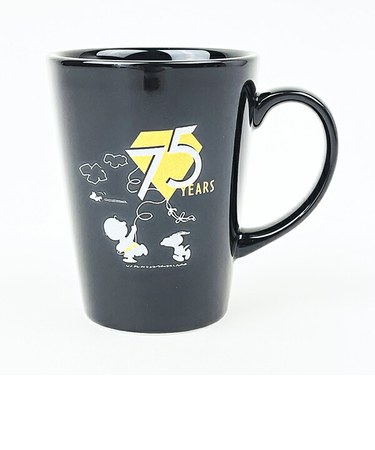 スヌーピー ＆チャーリーブラウン 記念マグカップ コップ PEANUTS 75th 日本製 SNOOPY