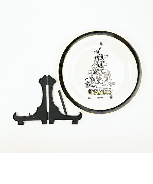 スヌーピー ピラミッド 記念プレート 食器 PEANUTS 75th 日本製 SNOOPY