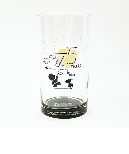 スヌーピー ＆チャーリーブラウン 記念タンブラー コップ PEANUTS 75th 日本製 SNOOPY