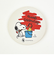 スヌーピー ペイント 陶製吸水コースター PEANUTS 75th SNOOPY