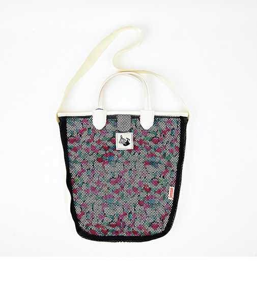 ムーミン リトルミイ Jocomomola メッシュ2WAYトートバッグ アイボリー MOOMIN