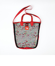 ムーミン リトルミイ Jocomomola メッシュ2WAYトートバッグ レッド MOOMIN