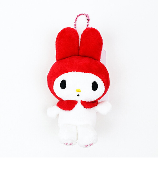 サンリオ マスコットコレクション マイメロディ レッド ぬいぐるみ 平成レトロ