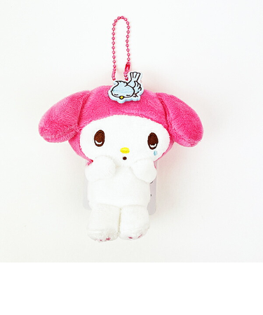 サンリオ マスコットコレクション マイメロディ 泣き ピンク ぬいぐるみ 平成レトロ