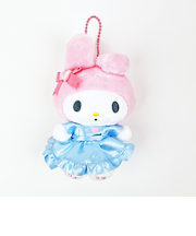 サンリオ マスコットコレクション マイメロディ エプロン ブルー ぬいぐるみ 平成レトロ