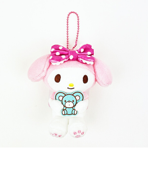 サンリオ マスコットコレクション マイメロディ ドットリボン ぬいぐるみ 平成レトロ