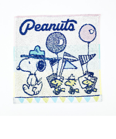 スヌーピー ミニタオル ビーグルスカウト クリーム SNOOPY 西川