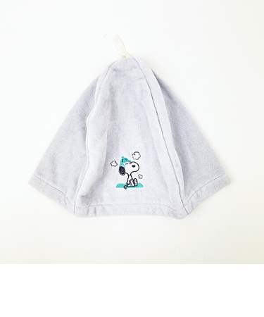 スヌーピー サウナハット 今治タオル SNOOPY グレー 西川