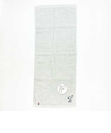 スヌーピー かるわた  Happiness フェイスタオル SNOOPY 今治タオル 西川