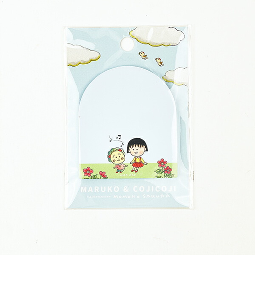 まる子とコジコジ eHONTOMO ダイカット付箋 文具 まるコジ 日本製