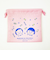 まる子とコジコジ eHONTOMO 巾着 ピンク まるコジ