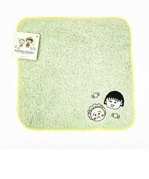 まる子とコジコジ eHONTOMO キャンディ 刺繍タオルハンカチ まるコジ