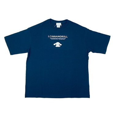 サンリオ アイシナモロール スワリ BIGTシャツ(L) ネイビー アパレル シナモン Sanrio