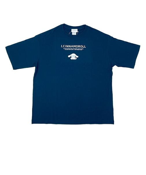 サンリオ アイシナモロール スワリ BIGTシャツ(L) ネイビー アパレル シナモン Sanrio