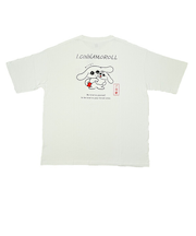 サンリオ アイシナモロール ゴジアイ BIGTシャツ(L) ホワイト アパレル シナモン Sanrio