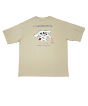 サンリオ アイシナモロール ゴジアイ BIGTシャツ(L) ベージュ アパレル シナモン Sanrio