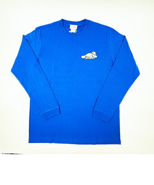 サンリオ アイシナモロール スマホ ロンTシャツ ブルー アパレル シナモン Sanrio