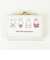 ミッフィー miffy 三つ折りがま口財布 ホワイト