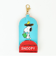 スヌーピー キッズキーケース ブルー SNOOPY
