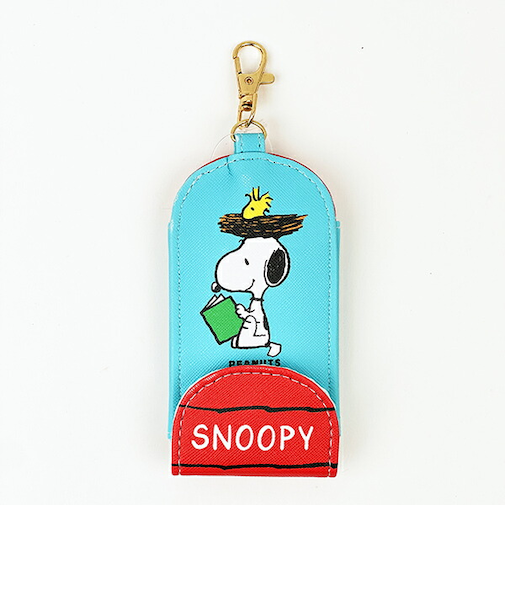 スヌーピー キッズキーケース ブルー SNOOPY