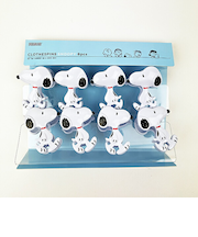 スヌーピー 洗濯ばさみ 8ピース 洗濯用品 SNOOPY