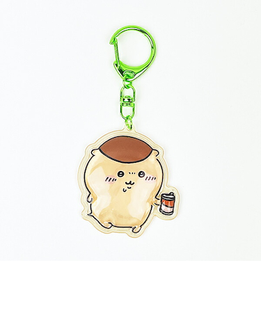 ちいかわ ぷっくりったいキーホルダー くりまんじゅう アクリル