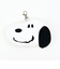 スヌーピー フェイスパスケース リール付き 定期入れ ICカードケース SNOOPY