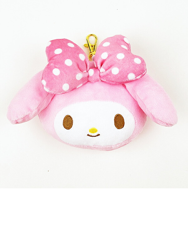 サンリオキャラクターズ フェイスパスケース マイメロディ リール付き 定期入れ ICカードケース Sanrio