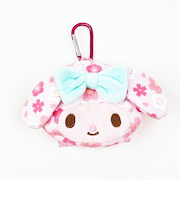 サンリオ 和雑貨シリーズ  フェイスカラビナポーチ マイメロディ 小物入れ Sanrio