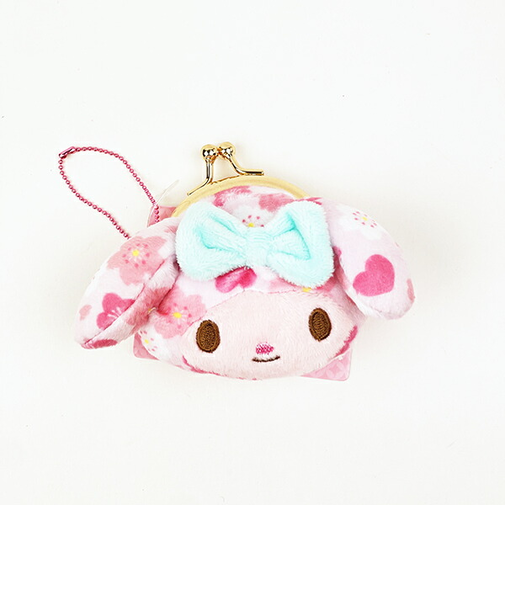サンリオ 和雑貨シリーズ  フェイスミニがま口 マイメロディ ポーチ コインケース Sanrio