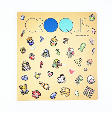 ゼルダの伝説 神々のトライフォース クロッキーブック ノート 文具 任天堂 日本製