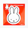 ミッフィー miffy ポケット付きダイカットタオル ハンカチ 西川